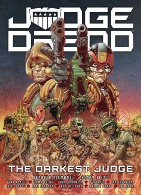 Binding: Paperback
Description: What if at the end of Judge Dredd: Judgement Day a different strategy was used in order to stop the zombie invasion? Instead of Judge Dredd executing Sabbat the Necromagus this plan involves dropping dimension - bombs to shift the whole zombie horde into a different reality.