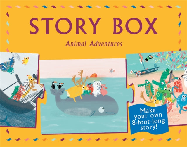 Binding: Toys & Hobbies
Description: Create your own tales with some adventurous animals! Based on a unique and award - winning format this game contains 20 storytelling puzzle pieces printed on both sides.