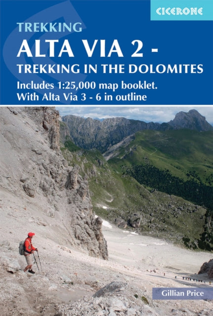 Binding: Paperback
Description: Guidebook to the Alta Via 2 through the Italian Dolomites. Suitable for experienced hikers with a head for heights the challenging but hugely rewarding hut - to - hut trail covers 160km in 13 days and involves steep and technical terrain and exposed sections.