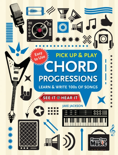 Binding: Educational And Professional
Description: Understanding and using Chord progressions is fundamental for anyone who wants to play popular songs and to write their own. Most of the memorable tunes are based on a few simple structures which can be learned and adapted.