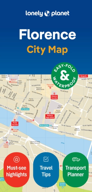 Binding: Visual And Mapping
Description: Durable and waterproof with a handy slipcase and an easy - fold format Lonely Planet's Florence City Map is your conveniently sized passport to travelling with ease.