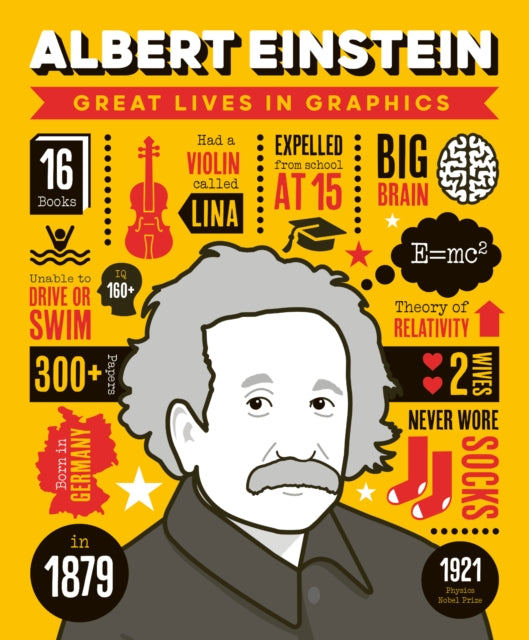 Binding: Hardcover
Description: This graphic retelling of Albert Einstein's story gives children a visual snapshot of his life and the world in which he grew up.