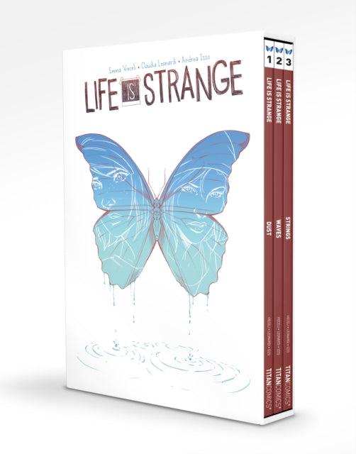Binding: Paperback
Description: For the first time buy the first three volumes of the Life is Strange sequel series in one hella awesome package! Based on the BAFT a award - winning Square ENIX game. Including art cards featuring the cover art from the individual books.