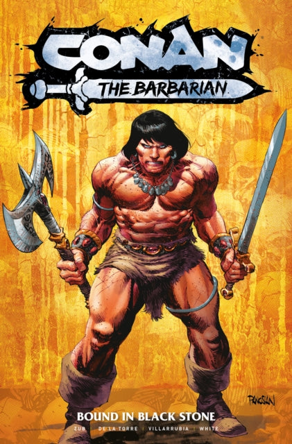 Binding: Paperback
Description: He forged a whole new genre sword and sorcery. He spawned a thousand imitators and after 90 years he's still going strong! He is Conan THE Barbarian - THE Greatest Warrior OF ALL Times! And he's back for a whole new epic saga in search of high adventure and battle.