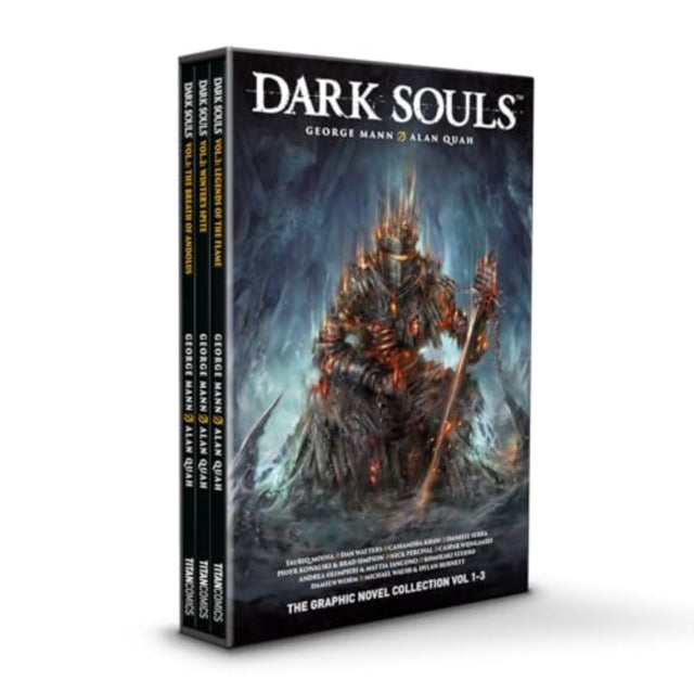 Binding: Multiple Components
Description: Venture back into the fallen decaying world of Dark Souls with a collection of the first three volumes inspired by the Award - winning games.