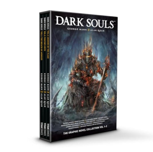 Binding: Multiple Components
Description: Venture back into the fallen decaying world of Dark Souls with a collection of the first three volumes inspired by the Award - winning games.