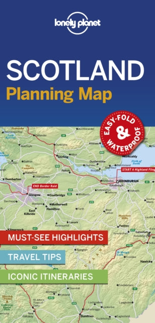 Binding: Visual And Mapping
Description: From Lonely Planet the world's leading travel guide publisher Durable and waterproof with a handy slipcase and an easy - fold format Lonely Planet's Scotland Planning Map helps you get around with ease.