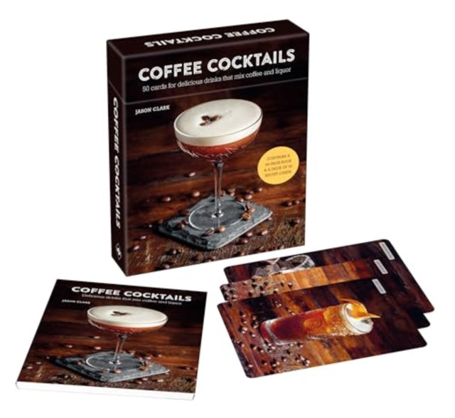 Binding: Collectible And Gift Editions
Description: Enjoy two of life's greatest pleasures coffee and alcohol with this 50 card box set and book which together provide the ultimate guide to mixing perfect coffee cocktails. " Amazing! Everything about this book is awesome from the recipes to the presentation.