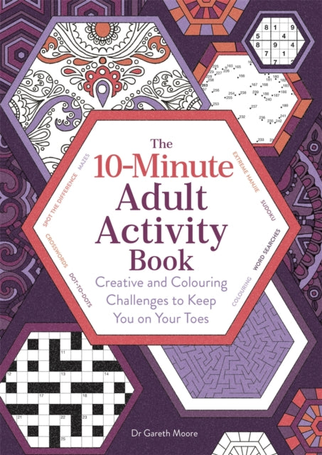 Binding: Paperback
Description: With over 120 activities this book will test the most avid of puzzlers. Challenge yourself with a cryptic word brainteaser a tough number puzzle or practice some mindfulness with a spot of colouring depending on what you feel your brain needs in that moment.