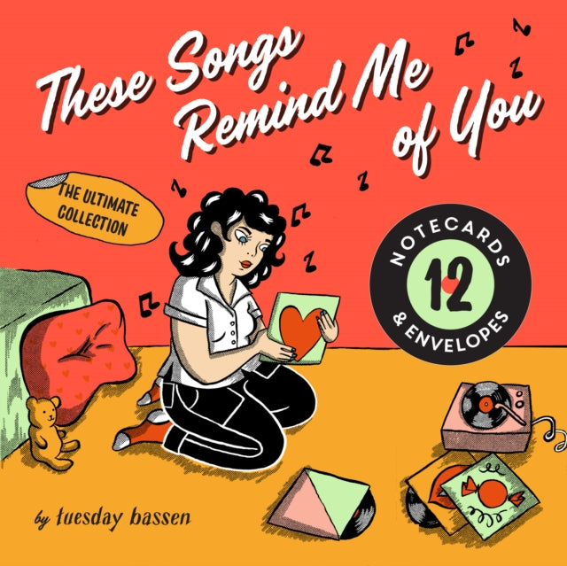 Binding: Specialty Items
Description: From award - winning artist Tuesday Bassen comes this nostalgic vinyl record notecard set. Designed to look like 45s these groovy notecards features songs and sentiments for a range of occasions Happy Birthday Sorry Thank You Congrats and Thinking of You.