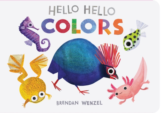 Binding: Special Bindings
Description: Caldecott Honor winning illustrator Brendan Wenzel's irresistible animal images take the spotlight in this new series of concept board books for young children based on his award - winning picture book Hello Hello.