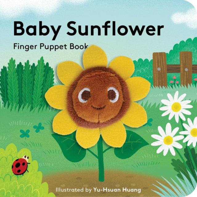 Binding: Children's Books
Description: Newborns will love snuggling up with this adorable baby sunflower! Bursting with color and charm this finger puppet book lets inquisitive babies and toddlers touch feel and explore their growing world.