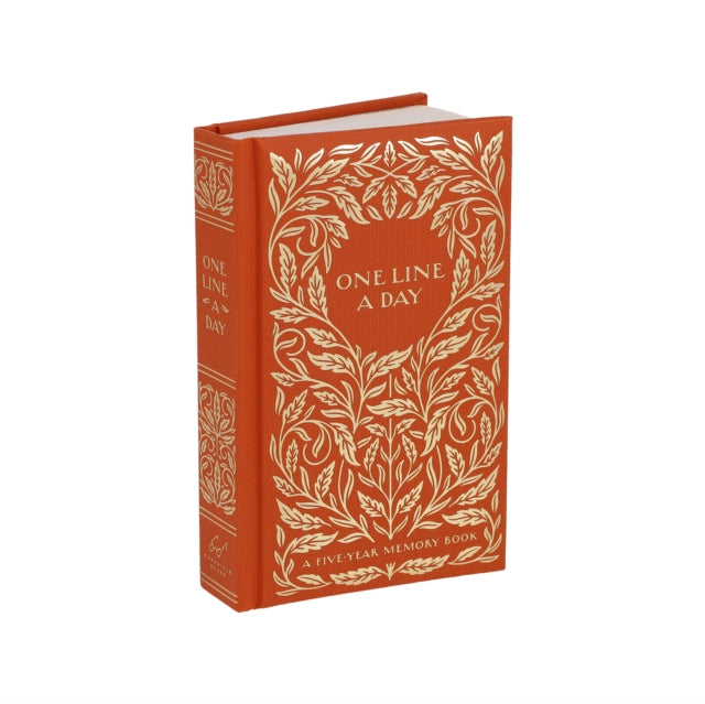 Binding: Notebooks, Journals, And Diaries
Description: The bestselling One Line a Day journal series has sold over 3 million copies! This eye - catching rendition of the classic memory - keeper shines all over with elegant foil - stamped ornamental artwork from artist Dana Tanamachi.