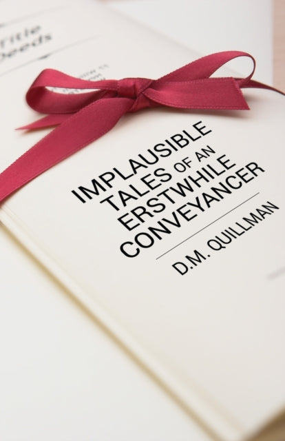 Binding: Paperback
Description: Select Guide Rating
Title: Implausible Tales Of An Erstwhile Conveyancer
Author(s): Quillman D. M.
Publisher: Pegasus Elliot Mackenzie Publishers
Barcode: 9781800160590
Pages: 133 Pages
Publication Date: 5/26/2021
Category: Short Stories