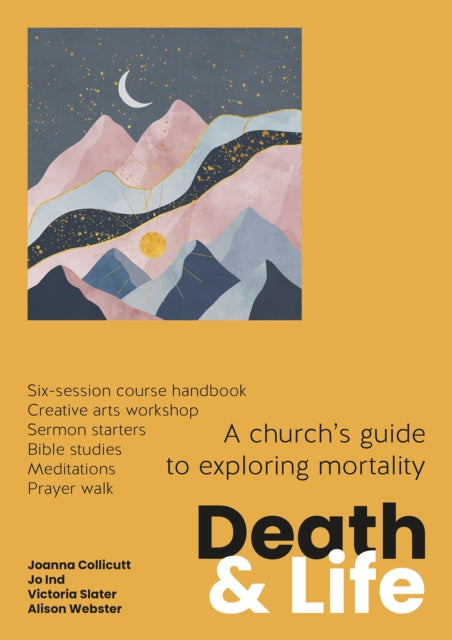 Binding: Paperback
Description: As a society we aren t good at talking about death and as individuals we may try and avoid thinking about it. But death is part of life and we must all face it eventually. For Christians dying and death are not the end but a transition point in a story that continues.