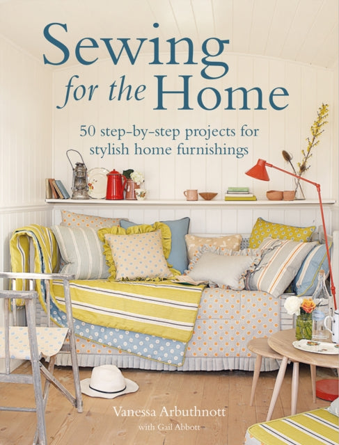 Binding: Paperback
Description: Learn how to sew beautiful items for your home with 50 projects for drapes pillows afghans and more. Covering everything from simple pillows to upholstered chair covers this inspiring guide shows you how to transform your living spaces with 50 stylish sewing projects.