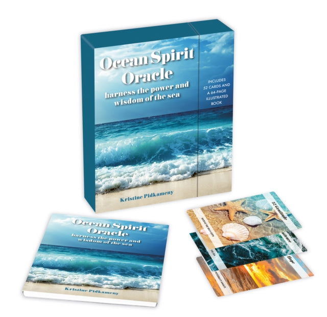 Binding: Collectible And Gift Editions
Description: Find healing and wisdom from the depth of the ocean with this beautiful deck of 52 cards and accompanying 64 - page guidebook. Water calms soothes fascinates and inspires us.