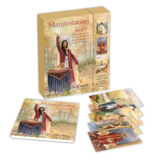 Binding: Collectible And Gift Editions
Description: Use the art of manifestation to create your own wonderful future with this beautifully illustrated 78 - card tarot deck and guidebook.