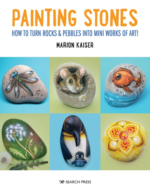 Binding: Paperback
Description: 20 beautiful stone painting designs including animals insects and birds. Accomplished artist Marion Kaiser brings you this fun beautiful and quirky guide to creating cute stone art projects over a range of subjects. Getting started couldn t be easier.