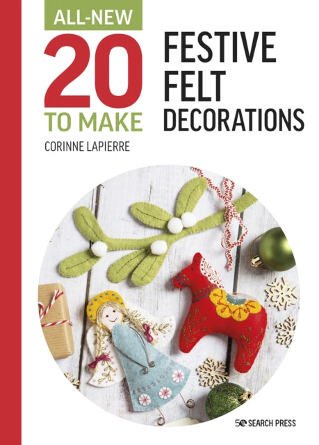 Binding: Hardcover
Description: Sew 20 stunning Christmas felt decorations to cherish year after year Sew 20 stunning felt decorations - perfect for adding some sparkle to your home or for giving as gorgeous handmade gifts.