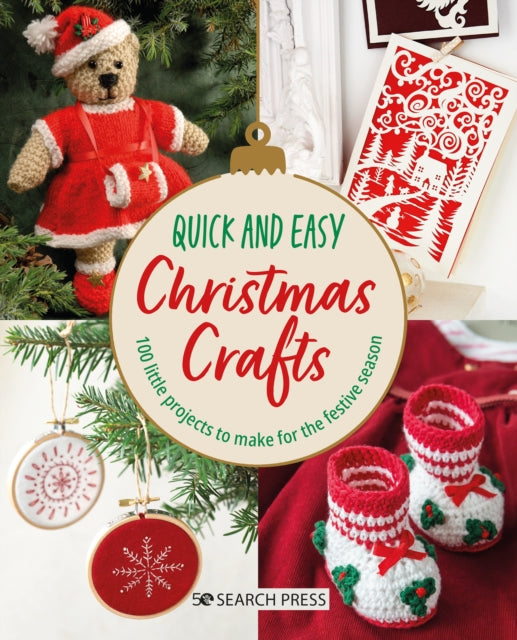 Binding: Paperback
Description: 100 Christmas gifts and decorations that are quick and easy to make and perfect for crafters of all abilities.