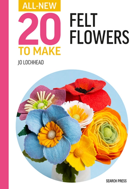 Binding: Hardcover
Description: Make 20 stunning flowers and floral arrangements in felt.