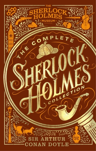 Binding: Hardcover
Description: This definitive volume includes all four original Sherlock Holmes novels and all 56 original short stories complete and unabridged in a special edition with faux - leather cover.