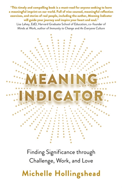 Hollingshead Michelle - Meaning Indicator Finding Significance Through Challenge Work And Love - Paperback