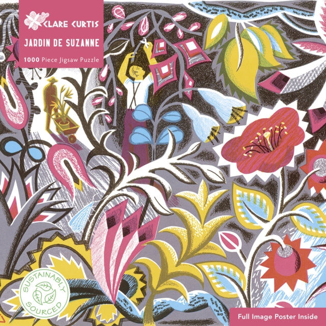 Binding: Toys & Hobbies
Description: New title in exciting series of ethical sustainable and earth - friendly jigsaw puzzles from Flame Tree Studio featuring powerful and popular works of art using ethically sourced materials sturdy pieces and a recyclable paper bag.