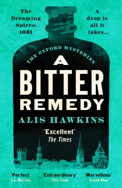 Binding: Paperback
Description: Amongst the scholars secrets and soporifics of Victorian Oxford the truth can be a bitter pill to swallow Jesus College Oxford 1881. An undergraduate is found dead at his lodgings and the medical examination reveals some shocking findings.