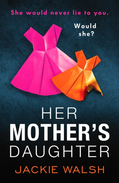 Binding: Paperback
Description: I took you Becca. You are not my daughter. Becca Wall loves her family so when her mother says these words they strike her to the core. But then her mum is ill she has Alzheimers so this can t be the truth can it? But then a woman disappears.
