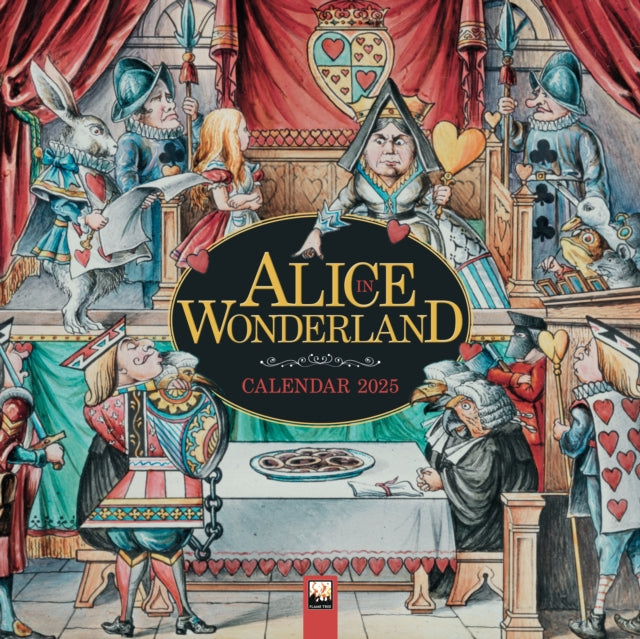 Binding: Calendars
Description: Featuring rare Alice in Wonderland magic lantern slides from the Science Museum Group. A fine new art calendar from Flame Tree.