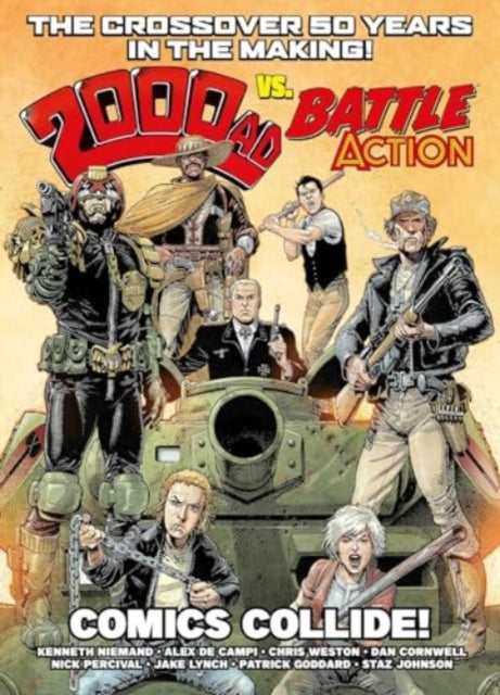 Binding: Paperback
Description: THE Crossover 50 Years IN THE Making! What if the old Battle Action comic was merged with 2000 AD in the early 80s? That's the question posed by this all - new collection that reveals the answer is action - packed thrills by the bucket - load.