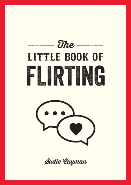 Binding: Paperback
Description: Unleash your inner flirt with The Little Book of Flirting. Packed with essential advice and playful inspiration this pocket guide will boost your confidence and help you charm your way into exciting connections and memorable dates.