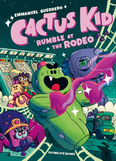 Binding: Paperback
Description: After mastering fire magic Cactus Kid is well on his way to becoming a dirt magic pro too. There are just a few tiny problems he's going to have to deal with first. We've got an unfortunate accident involving his bike and a rock giant who likes to crush things.