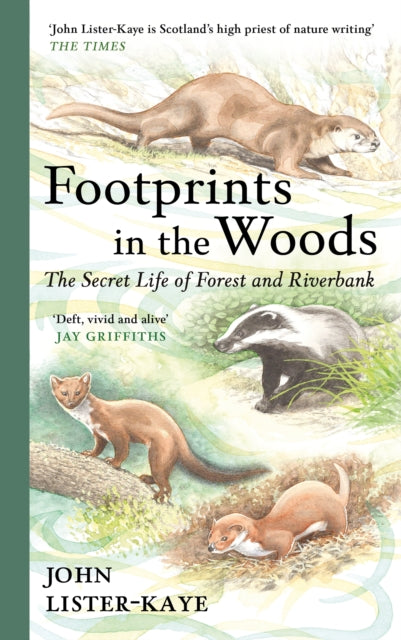 Binding: Hardcover
Description: Longlisted FOR THE Highland BOOK Prize Shortlisted FOR THE Richard Jefferies Award A Waterstones BEST BOOK OF 2023 Footprints in the Woods is John Lister - Kaye's account of a year spent observing the comings and goings of otters badgers weasels and pine martens.