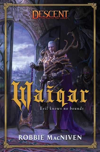 Binding: Paperback
Description: Enter the extraordinary fantasy world of Descent: Legends in the Dark through the eyes of its most notorious necromancer as he begins his conquest of the realms of Terrinoth Waiqar Lord of the Mistlands is a necromancer of supreme power arrogance and skill.