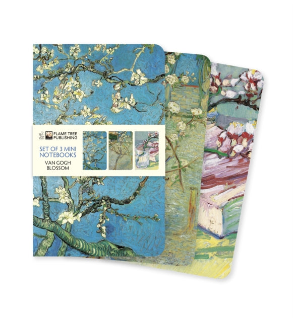 Binding: Notebooks, Journals, And Diaries
Description: The Vincent van Gogh: Blooms Set of 3 Mini Notebooks features a collection of three mini foiled notebooks with alternating lined and blank pages.