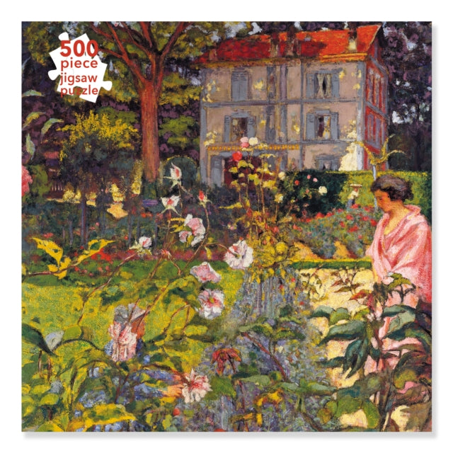 Flame Tree Publishing - Adult Jigsaw Puzzle Edouard Vuillard: Garden At Vaucresson 1920 (500 Pieces) 500 - Piece Jigsaw Puzzles