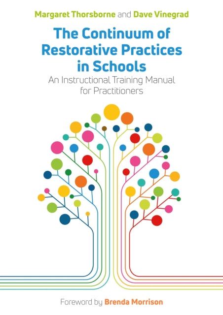 Binding: Paperback
Description: An instructional manual on restorative justice in schools from world - leading experts; this 'how to guide offers guidance on the issues of carrying out restorative practices including coping with day - to - day problems and offers worksheets for practical daily use.