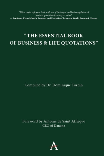 Binding: Hardcover
Description: An up - to - date book of quotations for executives academics and anyone who wants to spice speeches and business presentations or simply reflect on some of the best things ever said on topics linked to business and management life in general.