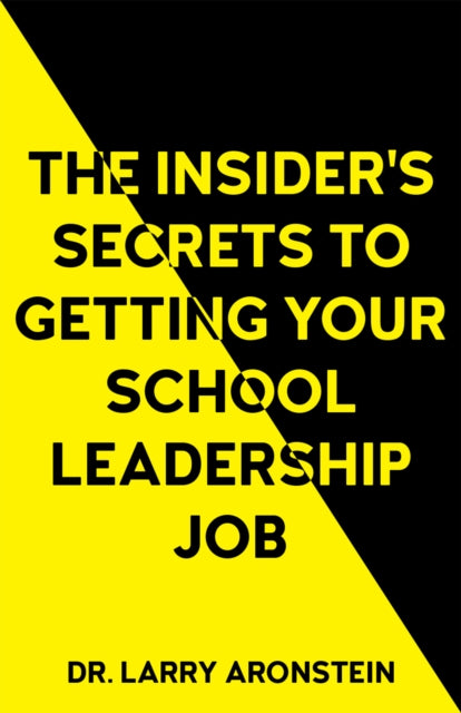 Binding: Paperback
Description: What separates The Insider's Secrets to Getting Your School Leadership Job from other books on this topic is that the author is the ultimate insider. Dr. Laurence Aronstein knows how the hiring process works from the inside.