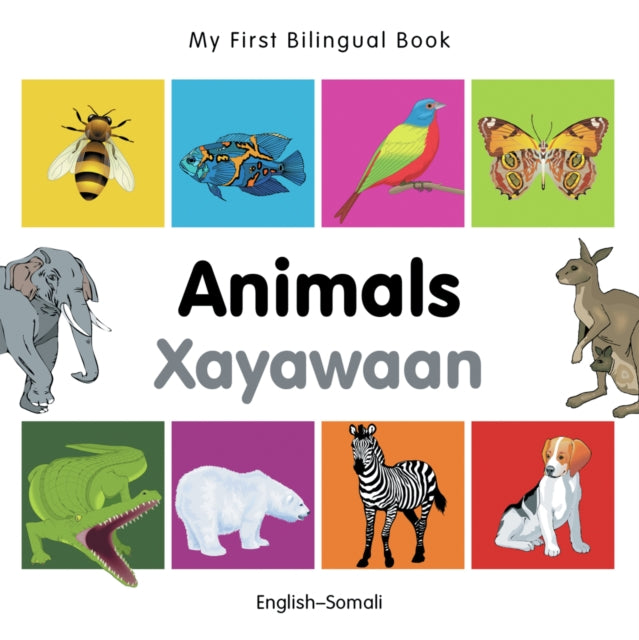 Milet Publishing - My First Bilingual Book - Animals (English - Somali)