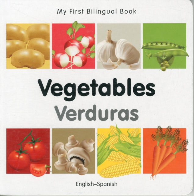 Binding: Special Bindings
Description: Illustrations and text help children discover words in two languages through pictures of different vegetables.