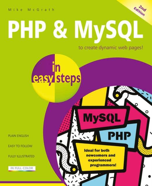Binding: Paperback
Description: PHP and My SQL in easy steps 2nd edition teaches the user to write PHP server - side scripts and how to make My SQL database queries. It has an easy - to - follow style that will appeal to: anyone who wants to begin producing data - driven web pages.
