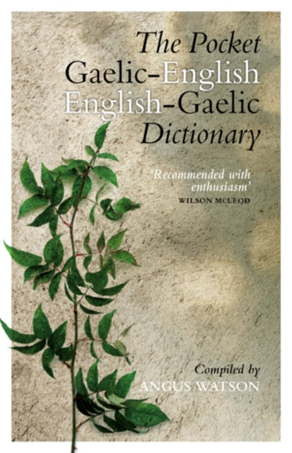 Binding: Paperback
Description: Angus Watson's Gaelic dictionaries are now established as some of the most popular and useful dictionaries available for learners of Scottish Gaelic.