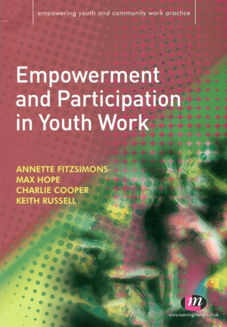 Binding: Paperback
Description: In today's society many young people feel marginalised and unable to find their own voice. It is vital therefore that youth workers are able to work with them to tackle this in a meaningful way.