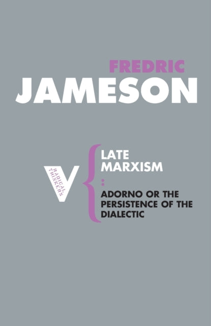Binding: Paperback
Description: In the name of an assault on totalization and identity a number of contemporary theorists have been busily washing Marxism's dialectical and utopian projects down the plug - hole of postmodernism and post - politics.