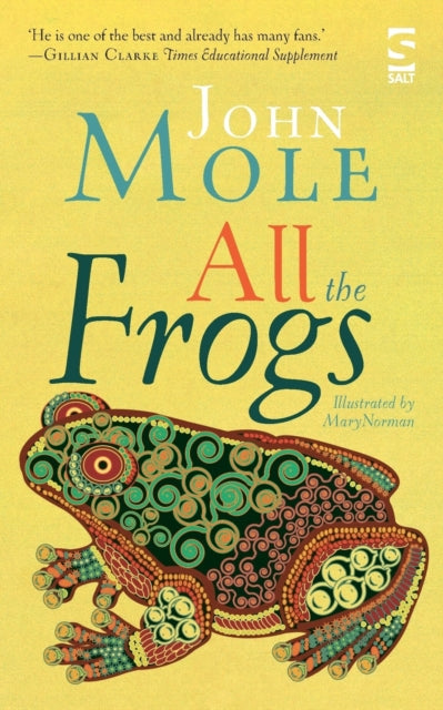 Binding: Paperback
Description: Humour magic and an engaging seriousness combine to make All the Frogs a must for the poetry bookshelf.