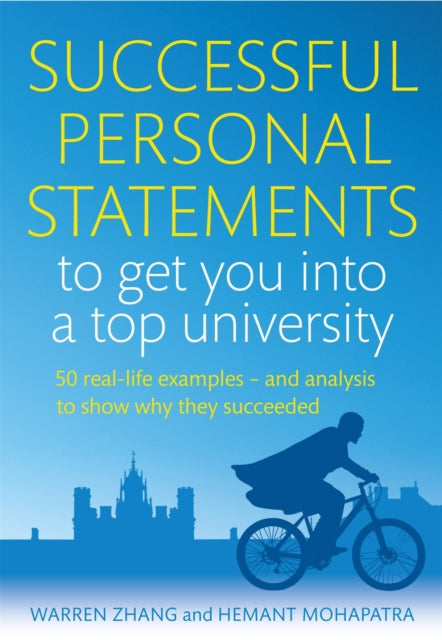 Binding: Paperback
Description: This book will help aspiring undergraduates through the competitive admissions process for some of the world's top universities.